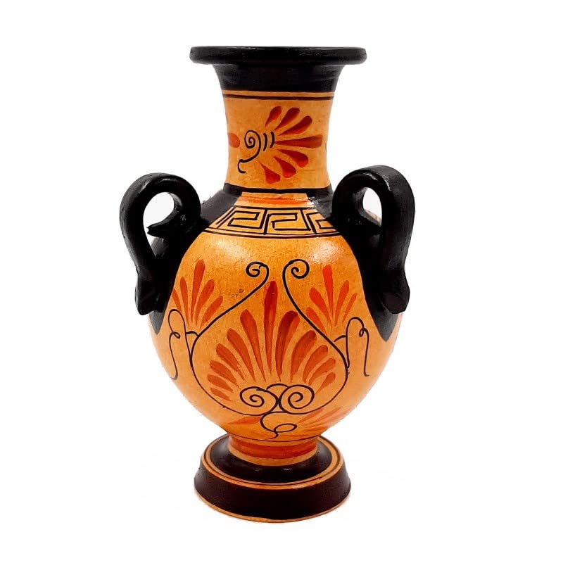 Amazon.com: Greek Vase,Amphora 17cm with 3 Handles,God Apollo with